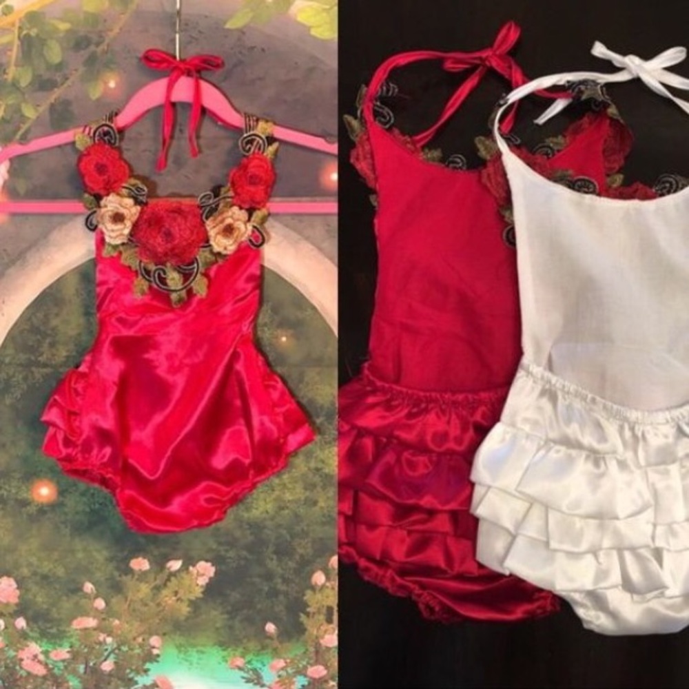 Kids Rompers, Rompers, Flower Rompers, Bodysuit